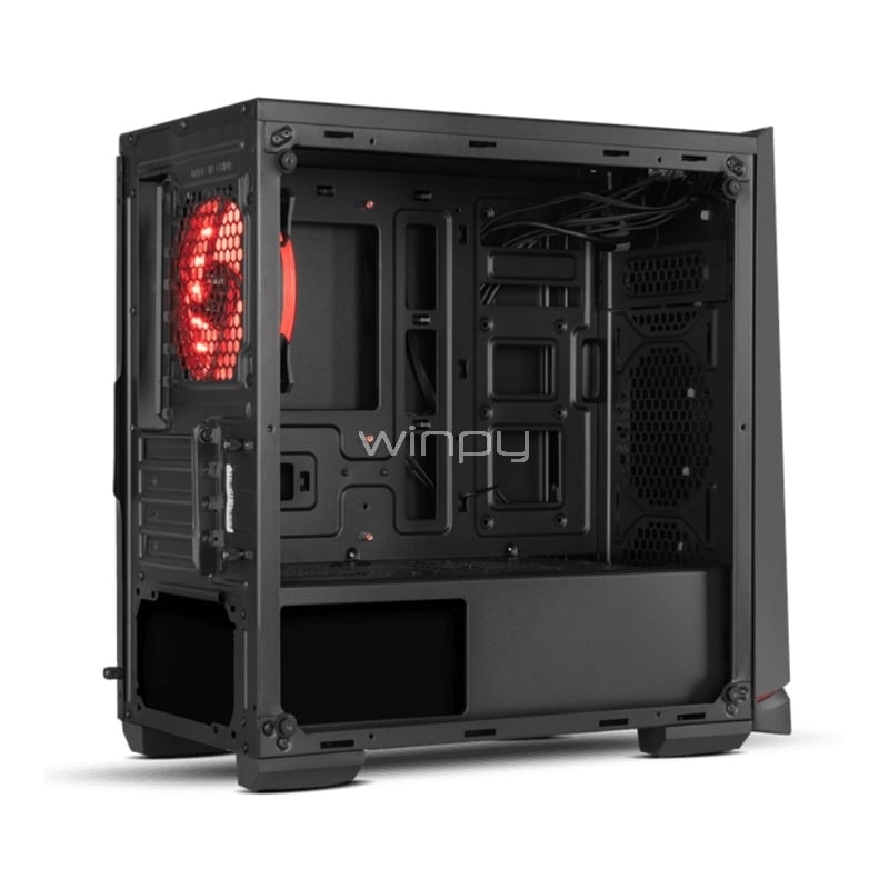 Gabinete Gamer Nox Alpha ARGB (Micro ATX, Vidrio Templado)