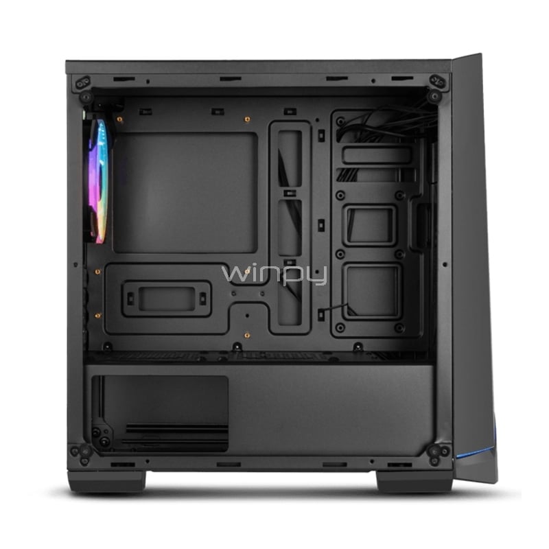 Gabinete Gamer Nox Alpha ARGB (Micro ATX, Vidrio Templado)