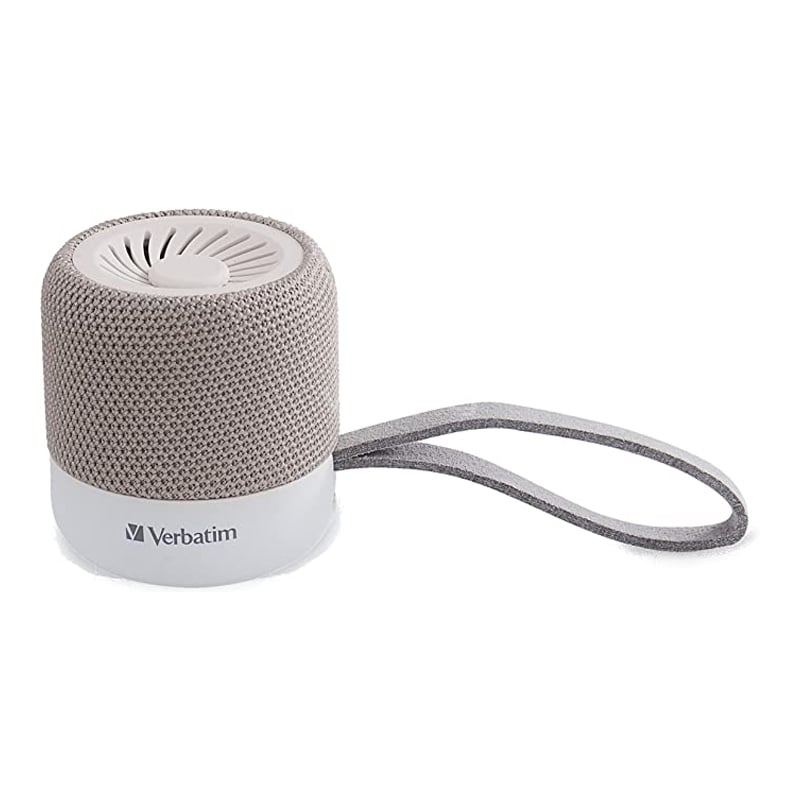 Parlante Verbatim Mini Inalámbrico (Bluetooth, White)