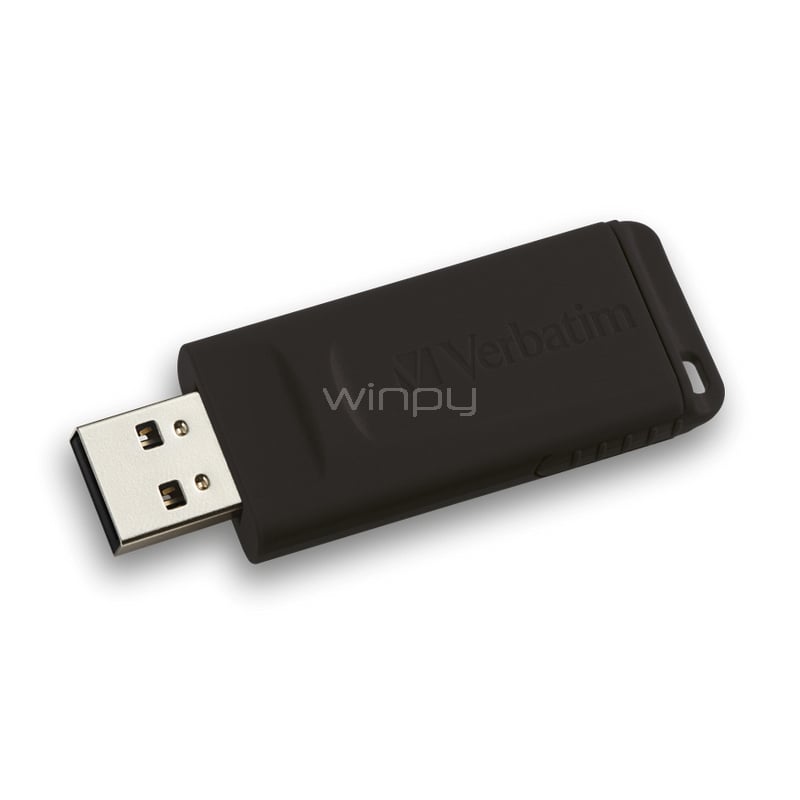 Pendrive Verbatim Slider de 16GB (USB 3.0, Negro)