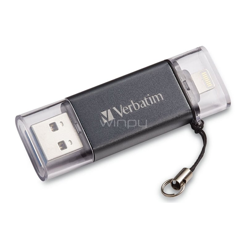 Pendrive Verbatim Dual Apple de 16GB (USB, Lightning)