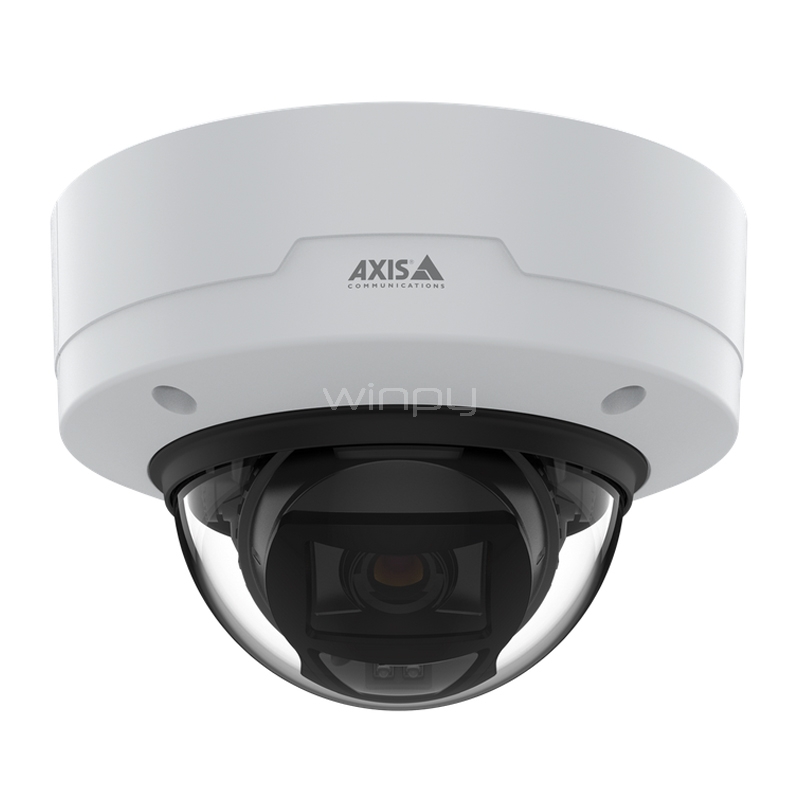 AXIS P3265-LVE Telecamera Di Sorveglianza Dome 2MP, Visione Notturna 40m, Lightfinder 2.0, WDR, Analisi Deep Learning, Audio E I/O