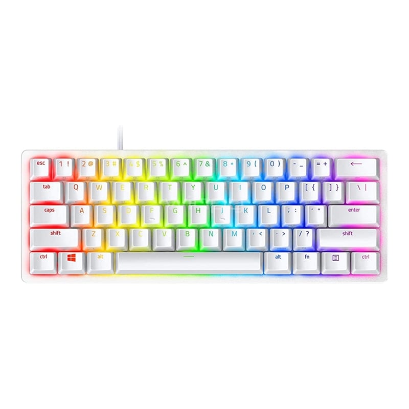 Teclado Mecánico Razer Huntsman Mini (Switch Purple, RGB, Ingles