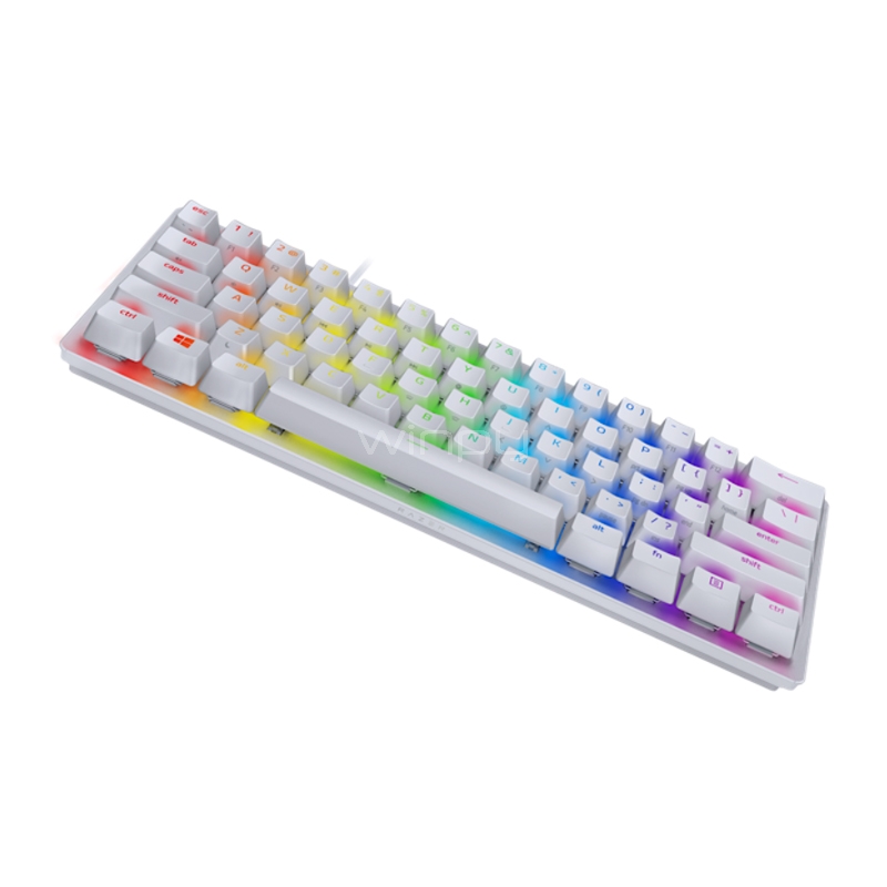 Teclado Mecánico Razer Huntsman Mini (Switch Purple, RGB, Ingles