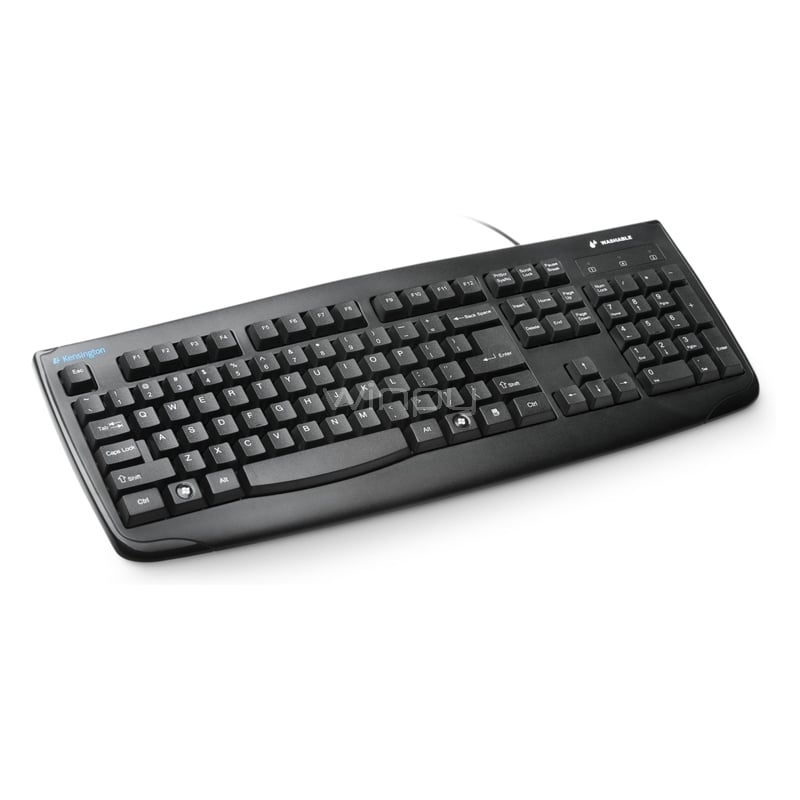 Teclado Kensington For Life (Lavable, Español, Negro)