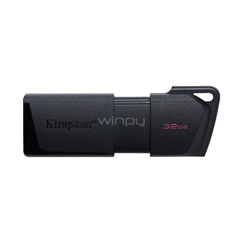 pendrive kingston datatraveler exodia m de 32gb (usb 3.2, negro)