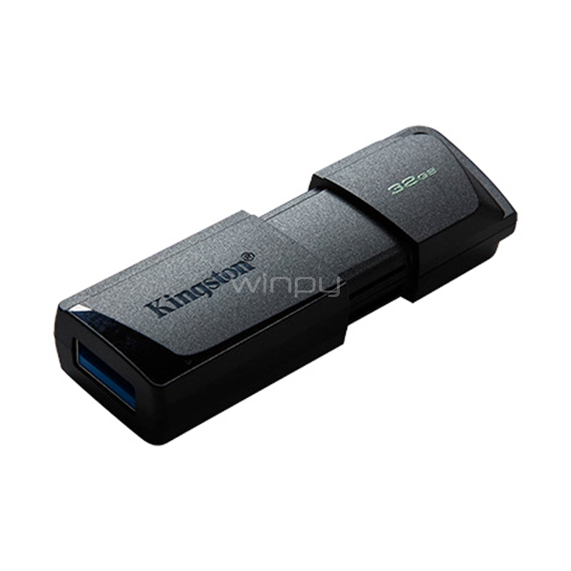 pendrive kingston datatraveler exodia m de 32gb (usb 3.2, negro)