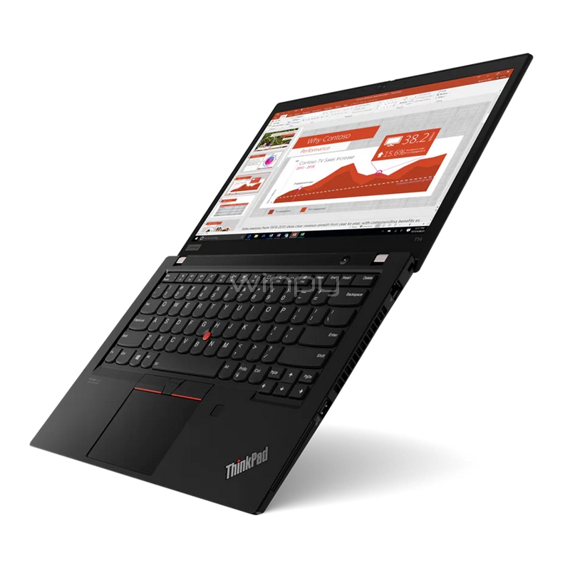 Notebook Lenovo ThinkPad T14 de 14“ (Ryzen 5 PRO 5650U, 8GB RAM, 512GB SSD, Win10 Pro)