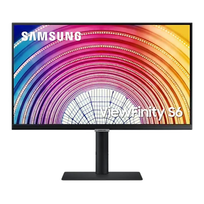 Monitor Samsung ViewFinity S6 de 24“ (IPS, QHD, HDR10 D-Port+HDMI+USB, Vesa)