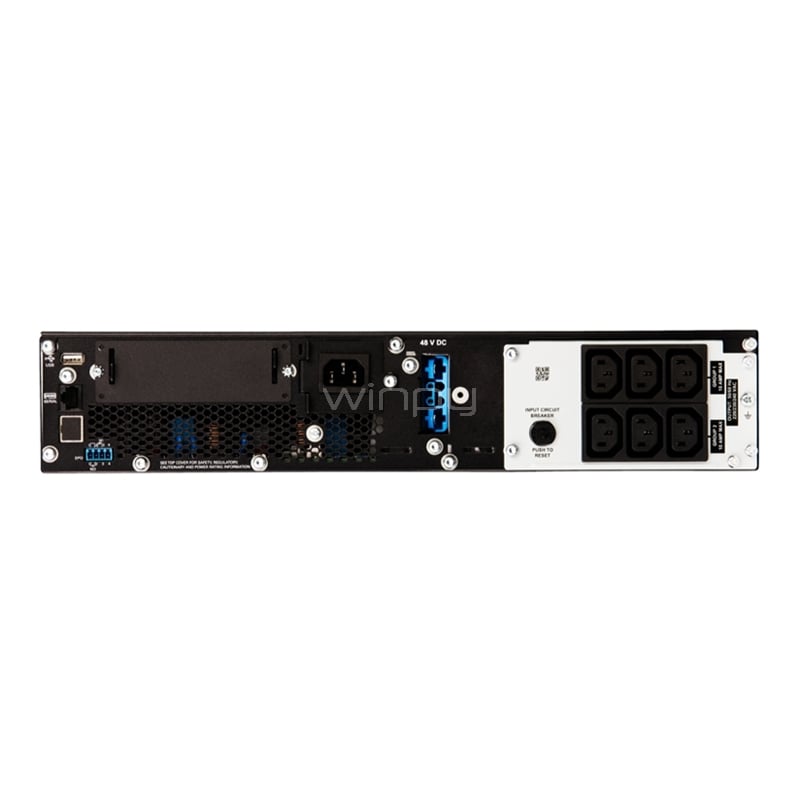 APC Smart-UPS SRT On-Line (1kVA/1kW, 220-240V, 6 salidas C13)