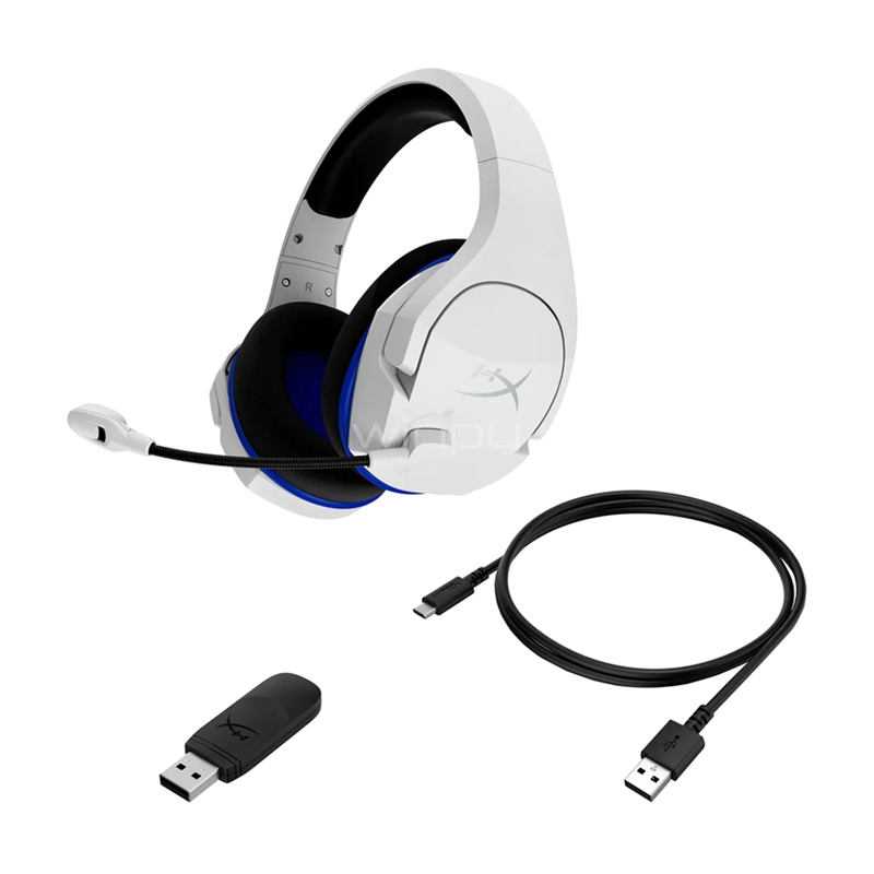 Audífonos Gamer HyperX Cloud Stinger Core (Dongle USB/ Jack 3.5mm, PS4/PS5/PC)