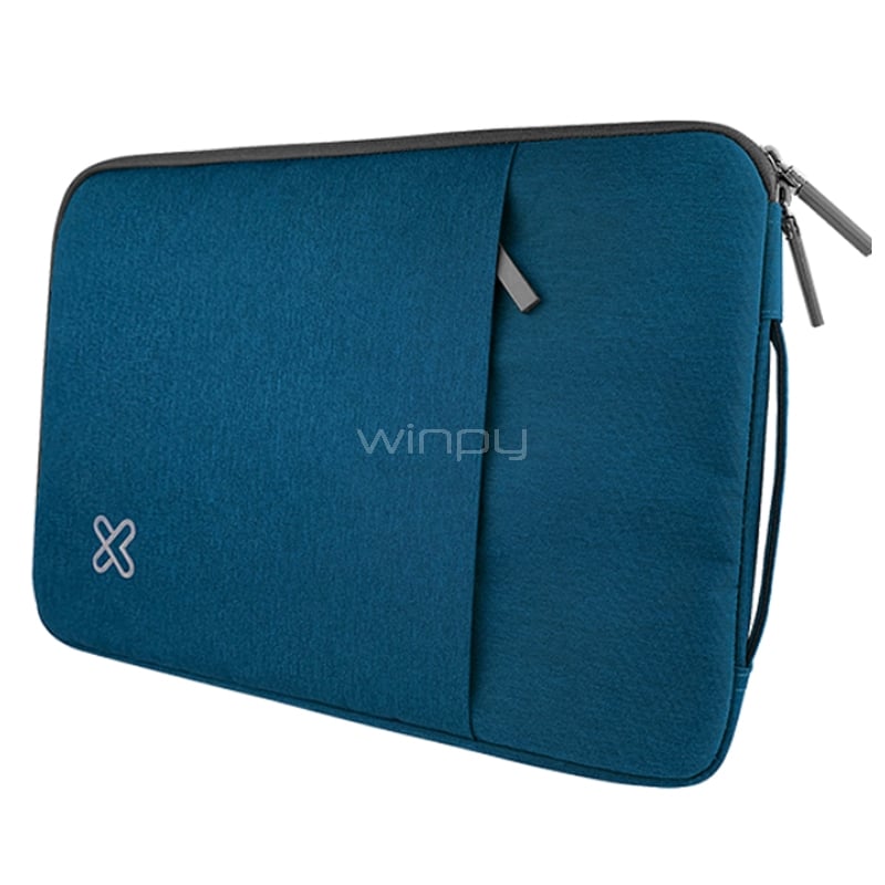 Funda Notebook Klip Xtrem Squarepro (Hasta 15.6“, Azul)
