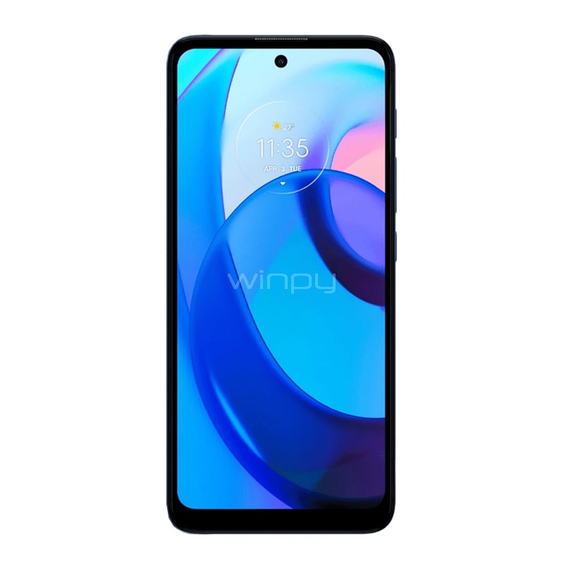 Celular Motorola Moto E30 de 6.53“ (Octacore, 2GB RAM, 32 GB Internos, Digital Blue)
