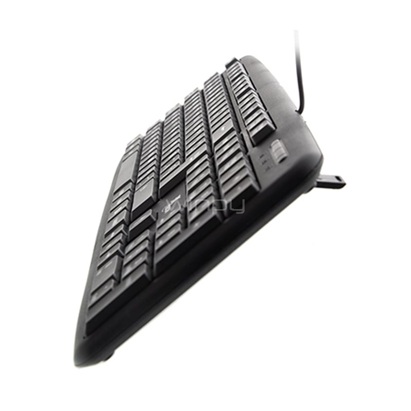 Teclado XTech XTK-092S Standard (Español, Negro)