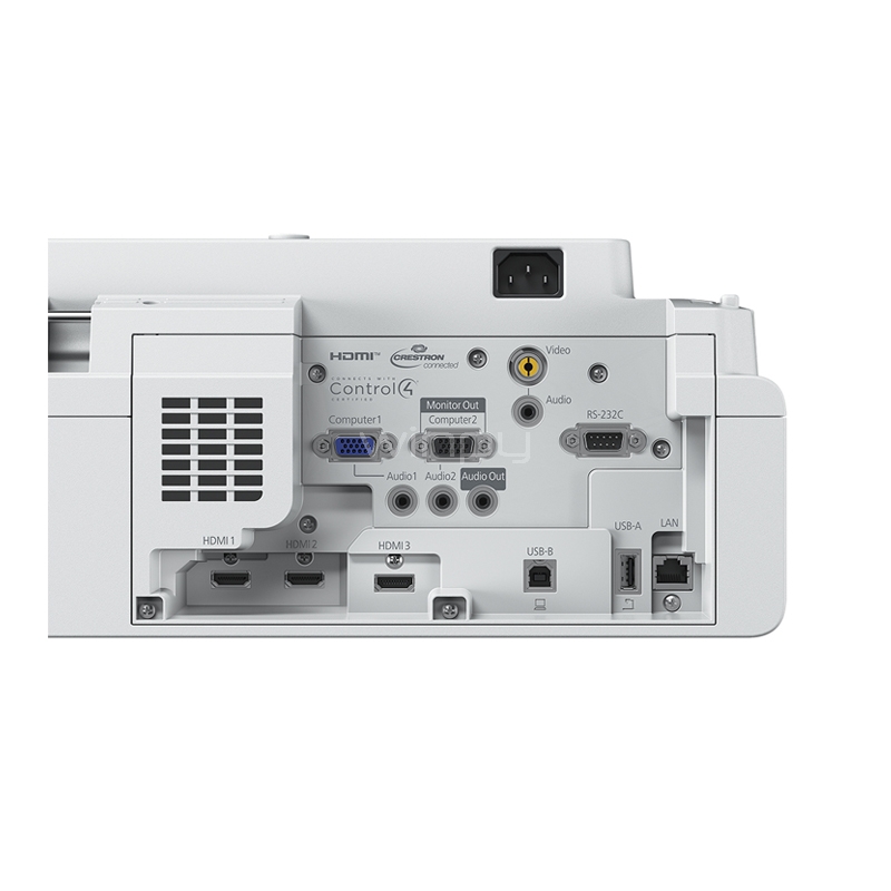 Proyector Epson PowerLite EB-750F (3LCD, 3.600 lúmenes, Full HD, HDMI+VGA+USB)