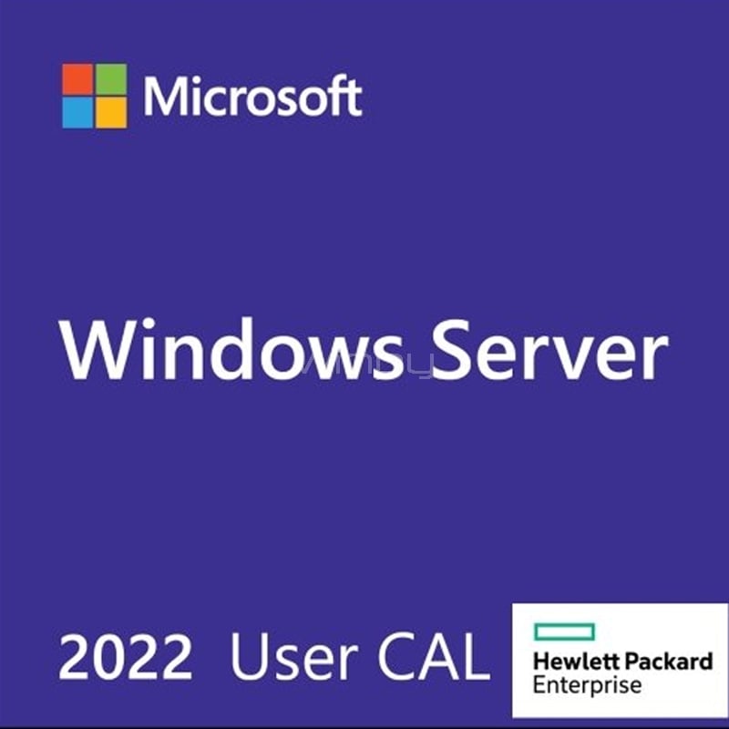 Licencia de usuarios Microsoft Windows Server 2022 (CAL, 5 Usuarios, Multilenguaje, LTU)