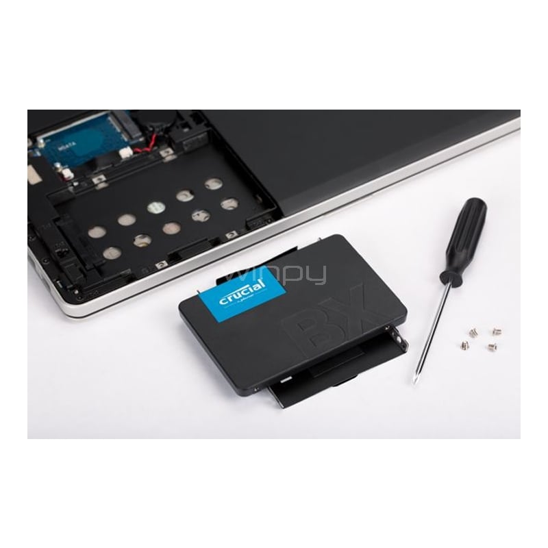 Disco SSD Crucial BX500 de 500GB (2.5“, 3D NAND, SATA)
