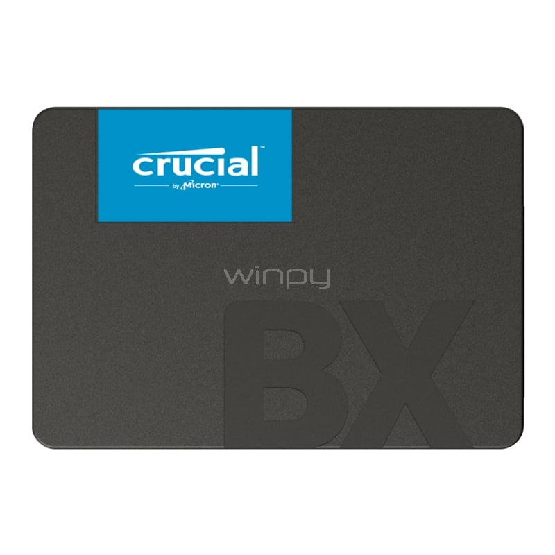 Disco SSD Crucial BX500 de 500GB (2.5“, 3D NAND, SATA)