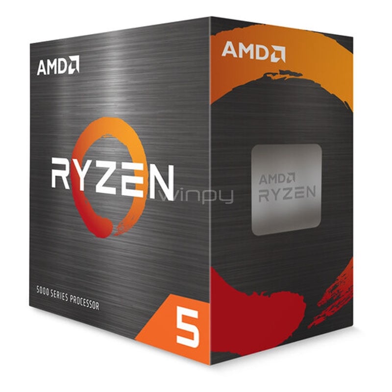 Procesador AMD Ryzen 5 5600 (AM4, 6 Cores, 12 Hilos, 3.5/4.4GHz, 6MB de Caché, Con Disipador)