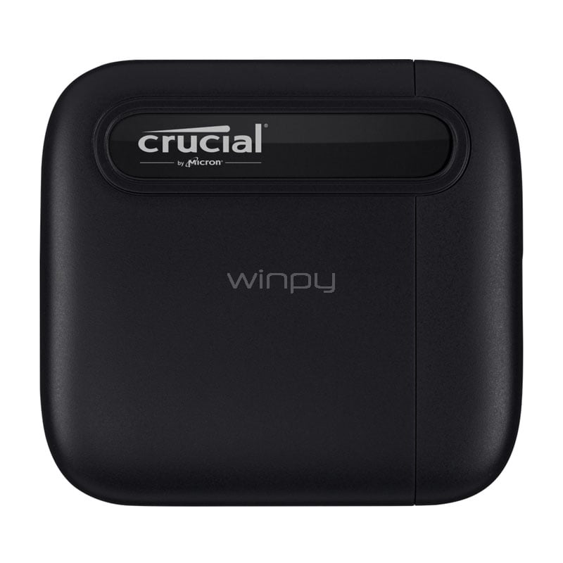 Disco Portátil SSD Crucial X6 de 1TB (USB 3.2, Hasta 800MB/s)