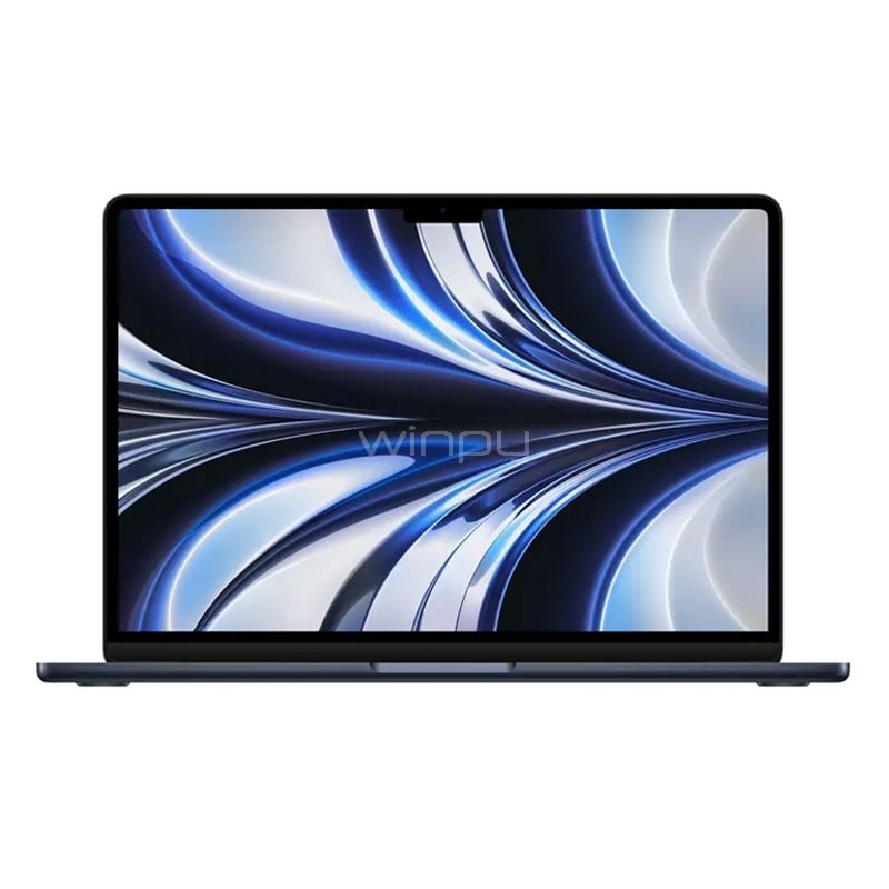 apple macbook air de 13.6“ (chip m2, 8gb ram, 512gb ssd, midnight)