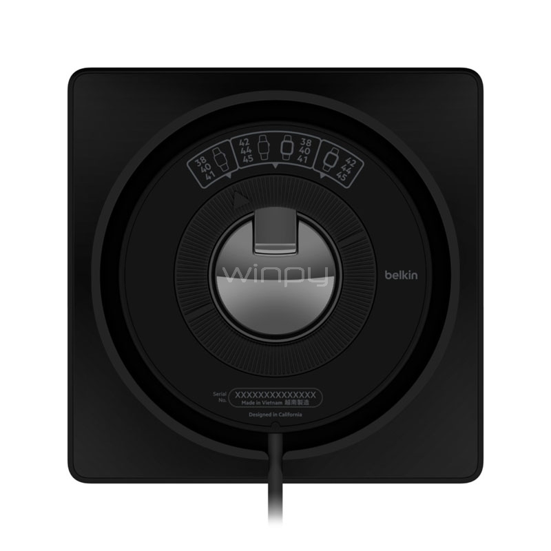 Cargador Inalámbrico Belkin Boost Charge Pro para Apple Watch (Negro)