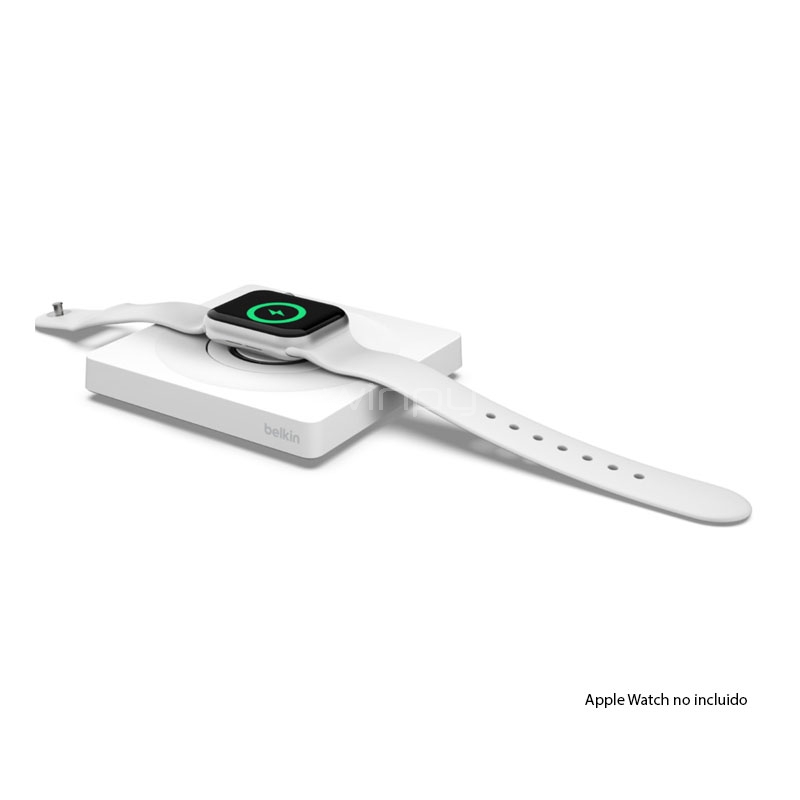Cargador Inalámbrico Belkin Boost Charge Pro para Apple Watch (Blanco)