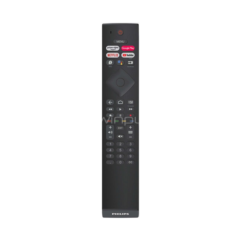 Televisor Philips SmartTV de 55“ (LED, Ultra HD 4K, HDR10+, HDMI, WiFi/LAN, Bluetooth, Android TV)