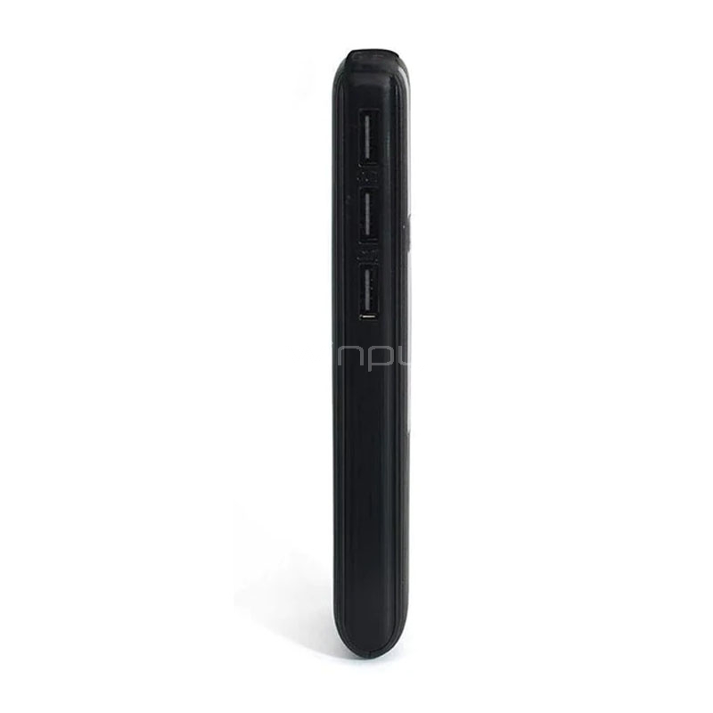 Batería Externa Philips Power Bank de 10.000 mAh (USB, Negro)