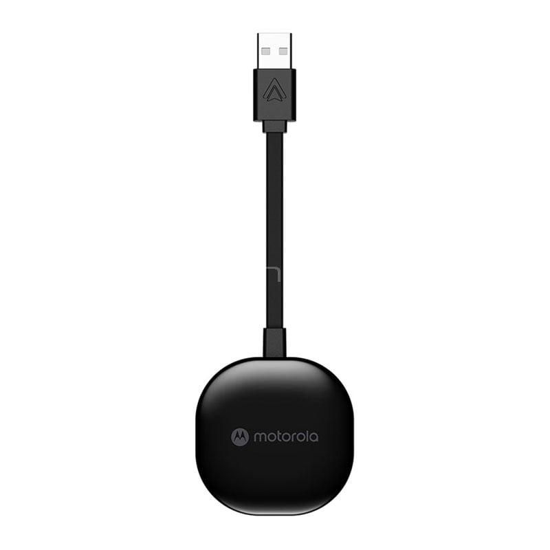 Adaptador Inalámbrico Motorola MA1 para Android Auto (Wi-Fi de 5GHz, Bluetooth)