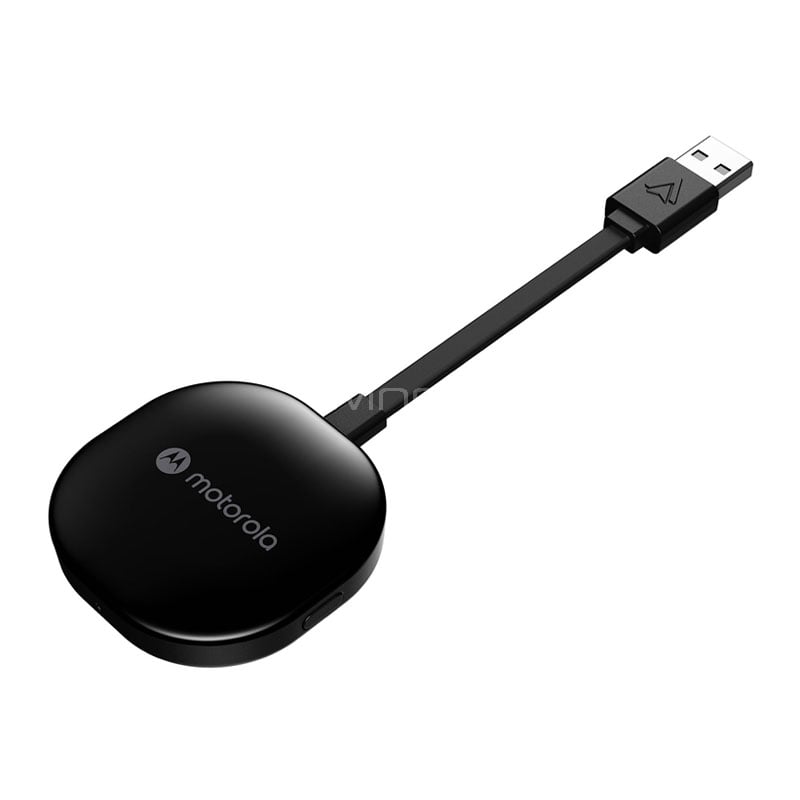 Adaptador Inalámbrico Motorola MA1 para Android Auto (Wi-Fi de 5GHz, Bluetooth)