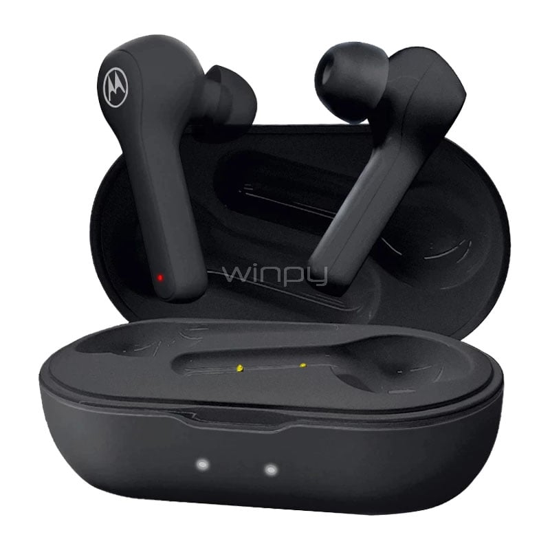 Audífonos Bluetooth Motorola Moto Buds 085 TWS (In-Ear, IPX5, Negro)