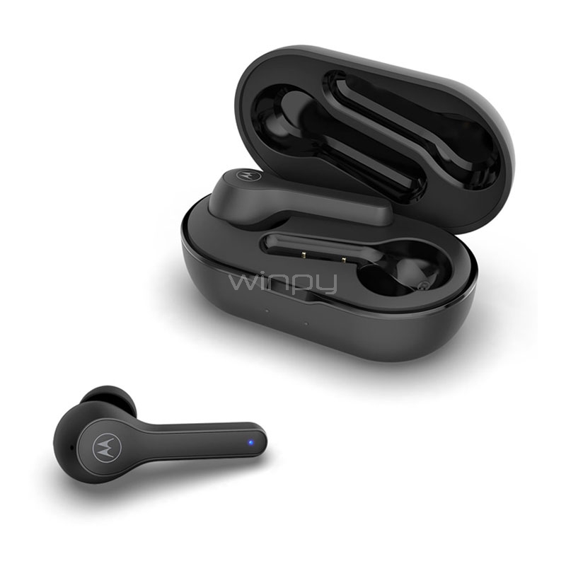 Audífonos Bluetooth Motorola Moto Buds 085 TWS (In-Ear, IPX5, Negro)