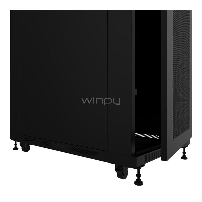 Rack NEXXT Semi-Ensamblado (60 x 100cm, 42U, 4 Ventiladores, Negro)