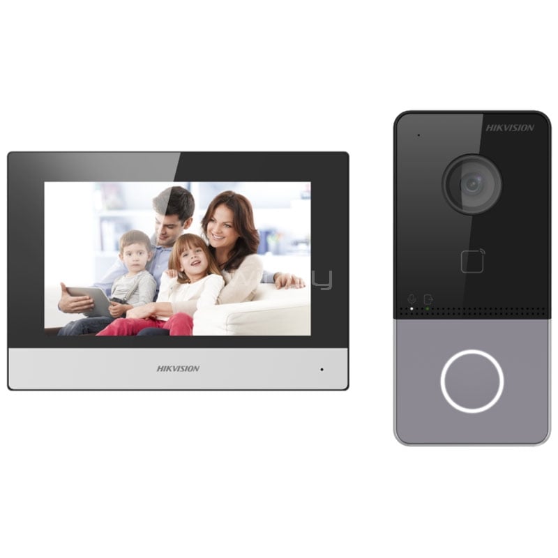 Kit Videoportero IP Hikvision (2MP, Full HD 1080p, IP65)