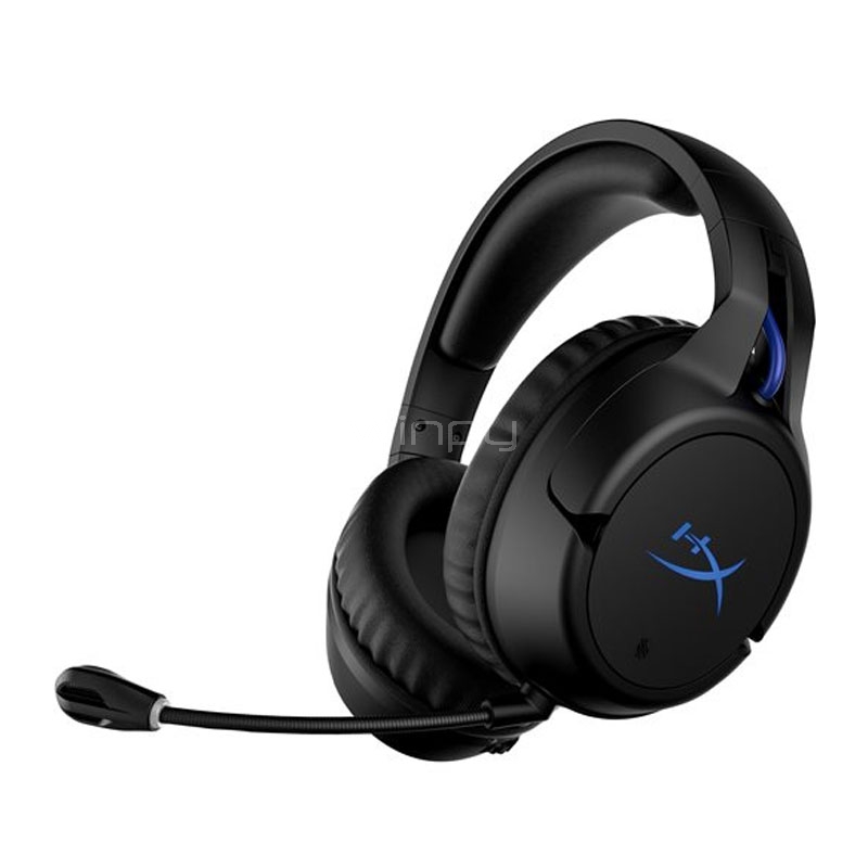 Audífonos Gamer HyperX Cloud Flight Wireless (Dongle USB, PS5/PS4, Negro/Azul)
