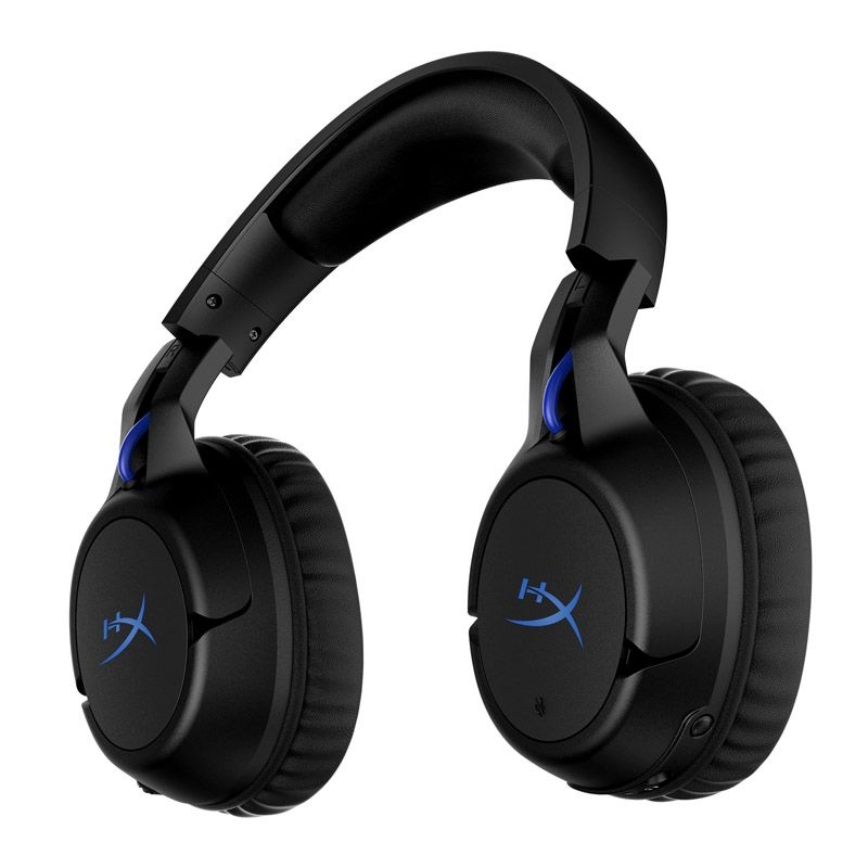Audífonos Gamer HyperX Cloud Flight Wireless (Dongle USB, PS5/PS4, Negro/Azul)