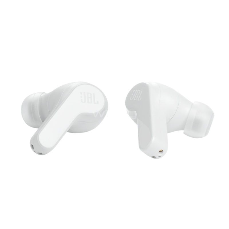 Audífonos Bluetooth JBL Wave 200 TWS (In-Ear, IPX2, Blanco)