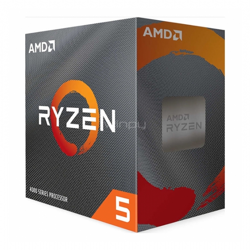 Procesador AMD Ryzen 5 4600G (AM4, 6 Cores, 12 Hilos, 3.7/4.2GHz, 8MB de Caché)