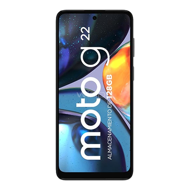 Celular Motorola G22 de 6.5&ldquo; (OctaCore, 4GB RAM, 128GB Internos, Pearl White)