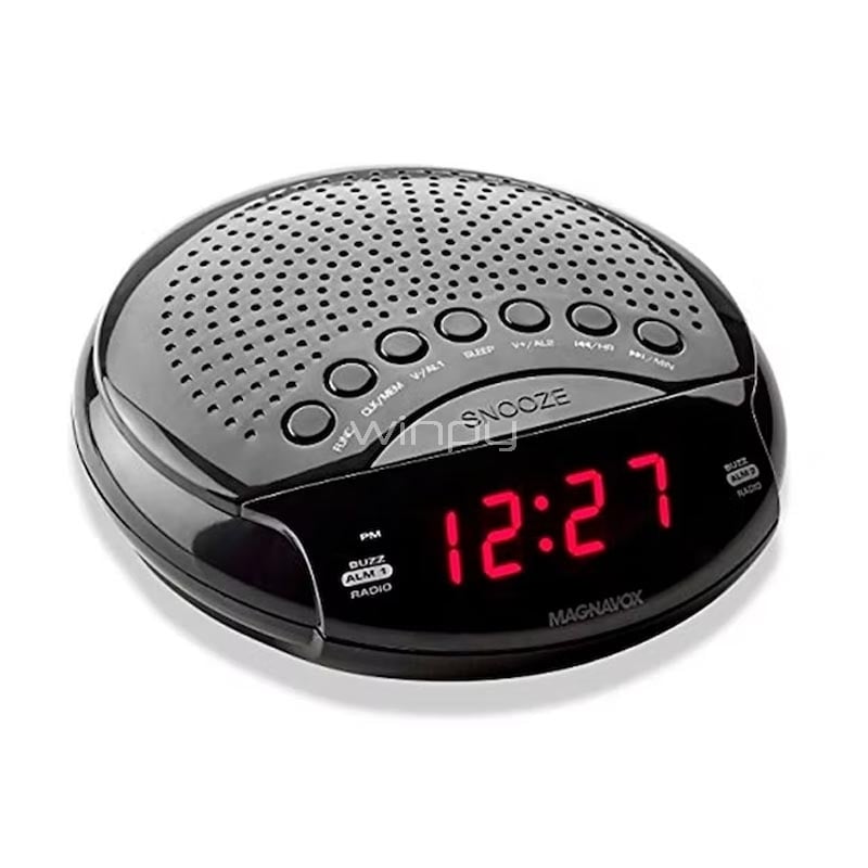 Radio Reloj MagnaVox Dual Alarm Clock (FM/AM)