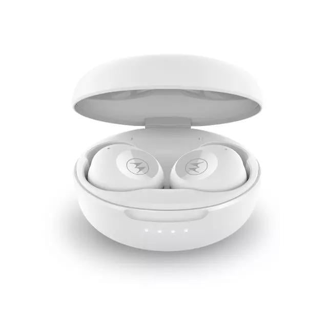 Audífonos Motorola Moto Buds 150 True Wireless (Bluetooth, IPX5, Blanco)