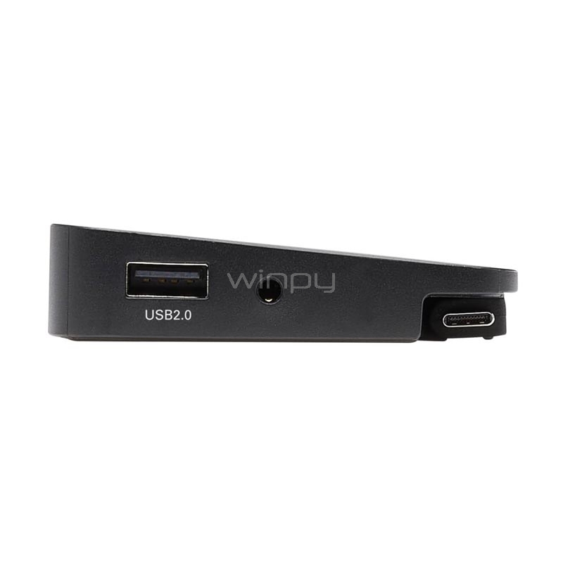 Estación de Acoplamiento Tripp-Lite DOCK7D USB C (Ultra HD 4K, D-Port/ HDMI/ VGA, USB-A/C, GbE, 100W PD)