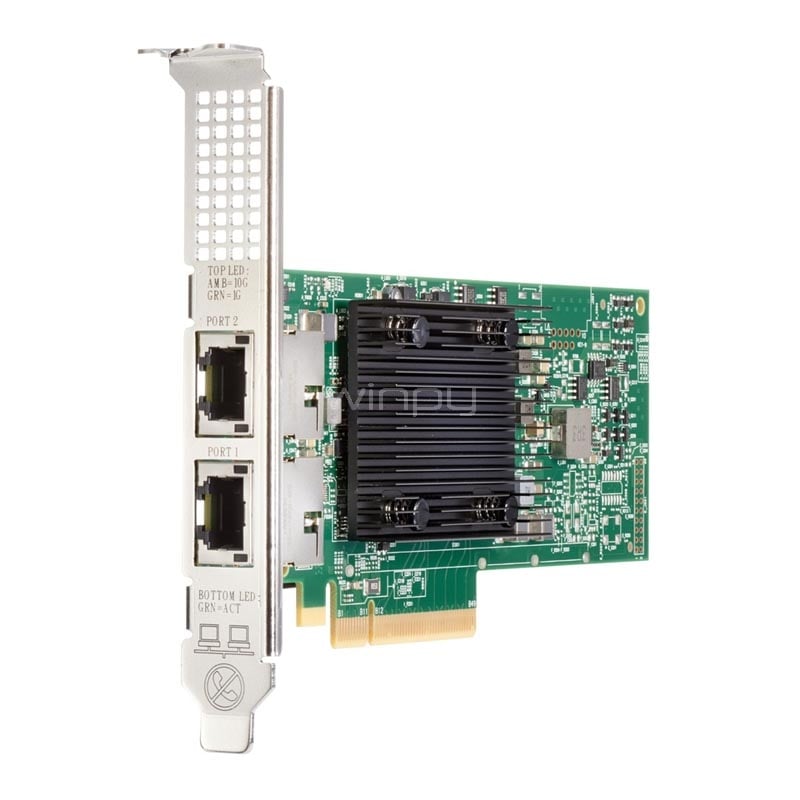 Adaptador Ethernet HPE para ProLiant DL110 Gen10 Plus (10 Gb, 2 puertos, PCIe Gen3)