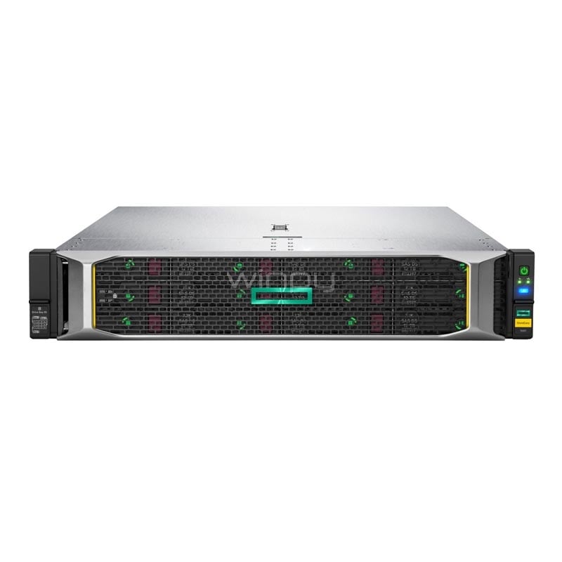 Almacenamiento HPE StoreEasy 1660 (Xeon-Silver 4208, 32 GB RAM, 12 bahías LFF, Windows Server IoT 2019, 2U)