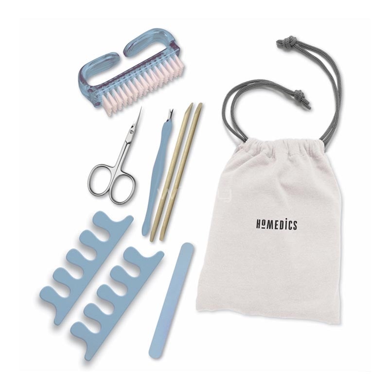 Spa para Pies Homedics 4 Tiras de Burbujas (Piedra Pomez, Kit Pedicure)
