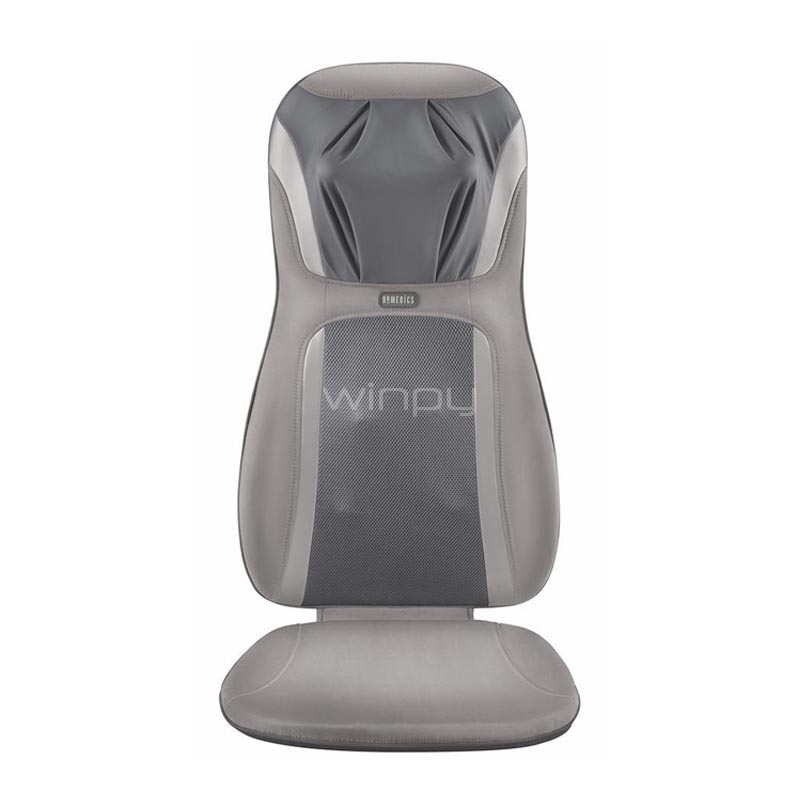 Asiento Masajeador Homedics Shiatsu (3 Zonas, Calor, Gris)