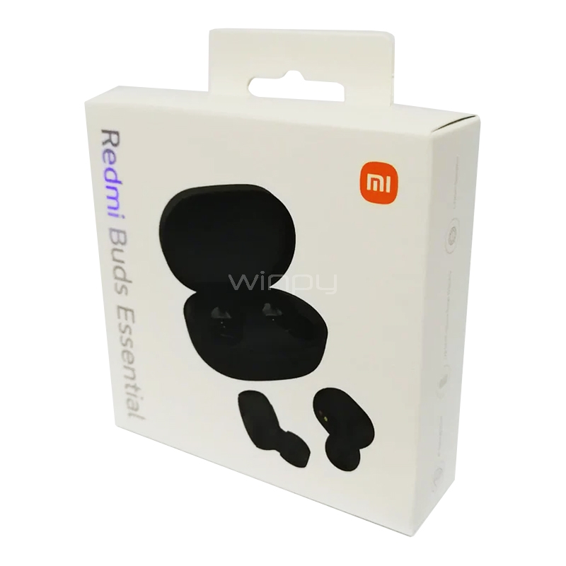 Audífonos Bluetooth Xiaomi Redmi Buds Essential (In-Ear, IPX4, Negro)