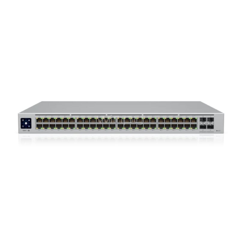 Switch Ubiquiti UniFi USW-PRO de 48 Puertos (Gestionado, L3, SFP+, 10/100/1000Gb, PoE++, 600 W)