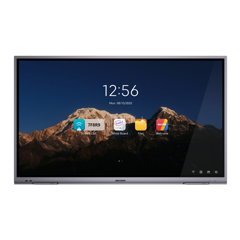 Pantalla interactiva Hikvision de 65“ (DLED, 4k Ultra HD, HDMI, Wi-Fi, Android 8.0)